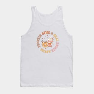 Real Estate Halloween Pumpkin Spice And Real Estate Advice Tank Top